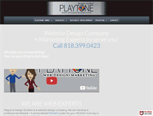 Tablet Screenshot of playtonedesign.com